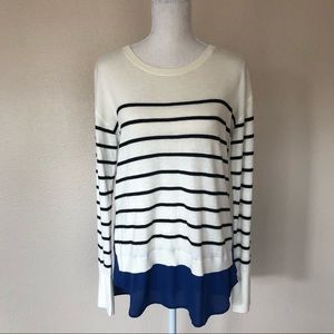 Halogen Striped Sweater